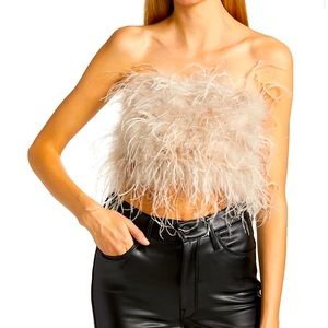 La Marque Zaina Feather Bustier
